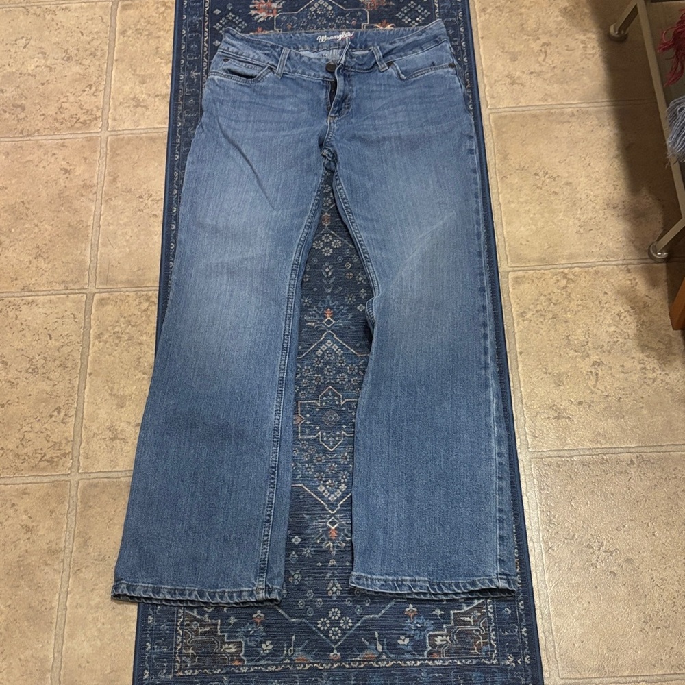 Wrangler Light Blue Boot Cut Denim Jeans